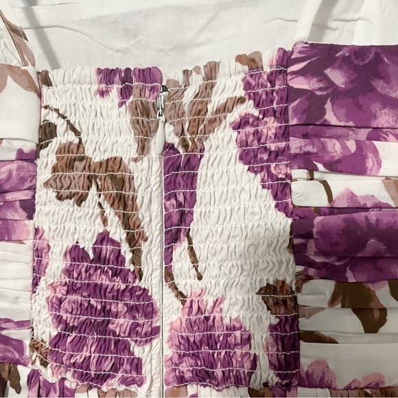 NWT Abercrombie • emerson poplin wide strap mini dress sz XS Petite - Picture 13 of 16